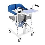 198lb Rollstuhl Mobility, Patientenlift Transferstuhl, Transfer Pflegestuhl, Patiententransporter Liftstuhl, Menschen Aufstehhilfe rollstuhl, für Ältere