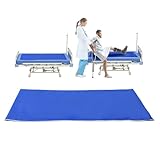 Gleittuch für Bettlägerige, Gleitlaken für Patienten, Wiederverwendbares Schieberblatt,Verwendung Bei Transferhilfe, Rohrschiebeplanen für Patiententransfer (75 * 180cm)