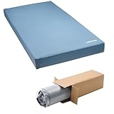 VEVOR Pflegematratze, 158 kg Tragkraft, medizinische Schaumstoffmatratze, wasserdicht, für die Behandlung von Dekubitus in Pflegeheimen & der häuslichen Pflege, 2030x914x153 mm
