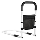 Yarmiene Aufstehhilfe Bett für Senioren, Mittelgroß Bett Aufstehhilfe mit Aufbewahrungsbeutel, Bettschiene Bettgitter für ältere Erwachsene Geeignet für ältere, Behinderte, Schwangere Frauen