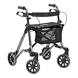 Dietz Taima M-Eco Rollator mit Rückengurt und Tasche