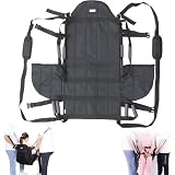 Transfergurt für Patienten, Transferhilfen für Bett Rollstuhl, Hebehilfe Hebeschlinge Hilfsmittel für Senioren, Ganzer Körper Schultergurt Transfer Aid Moving Belt Stehhilfe（M）