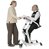 VOCIC AY03 Patientenlifter Transferhilfe für Senioren bis 180KG, Indoor Mühelos Transferlifter mit Schloss für Ältere Menschen, Patientenlift Rollstuhl Hilfsmittel Zuhause