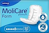 Molicare Premium Form 6 Tropfen, für mittlere Inkontinenz: maximale Sicherheit, extra Auslaufschutz und Diskretion für Frauen und Männer, zu verwenden mit MoliCare Premium Fixpants, 32 Stück