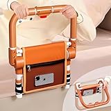 CYHWQ Aufstehhilfe Bett für Senioren, Klappbares Bettgitter, Höhenverstellbar, mit Aufbewahrungstasche, Aufstehhilfen für Senioren, Menschen mit Behinderung und Schwangere (standfußlos)